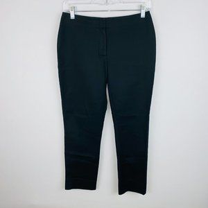 Chico's Black Casual Career Work Job Cropped Pants  00